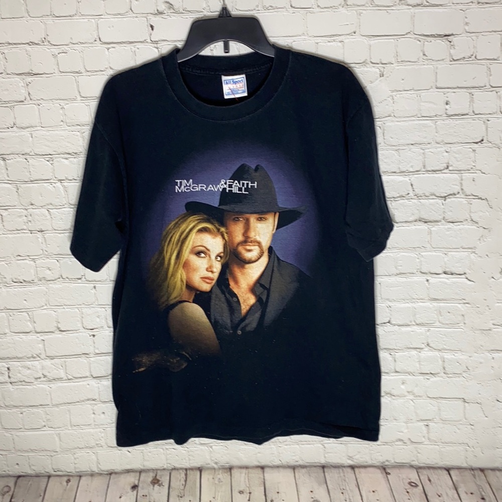 Tim McGraw & Faith Hill Concert Tee 2000 SZ: L